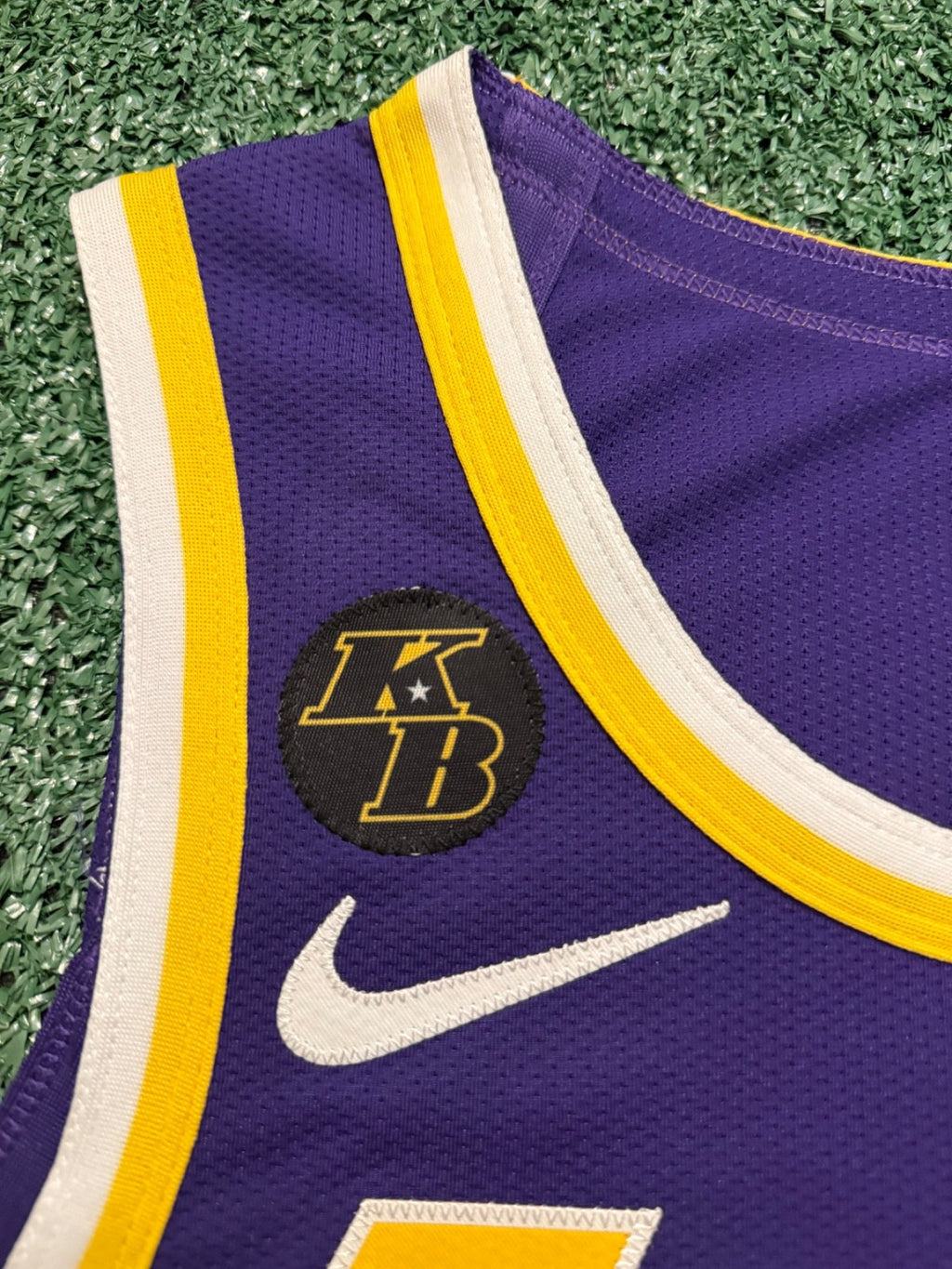LeBron James Los Angeles Lakers Jersey #23 Nike VaporKnit Authentic Purple Size 48 (L) NBA