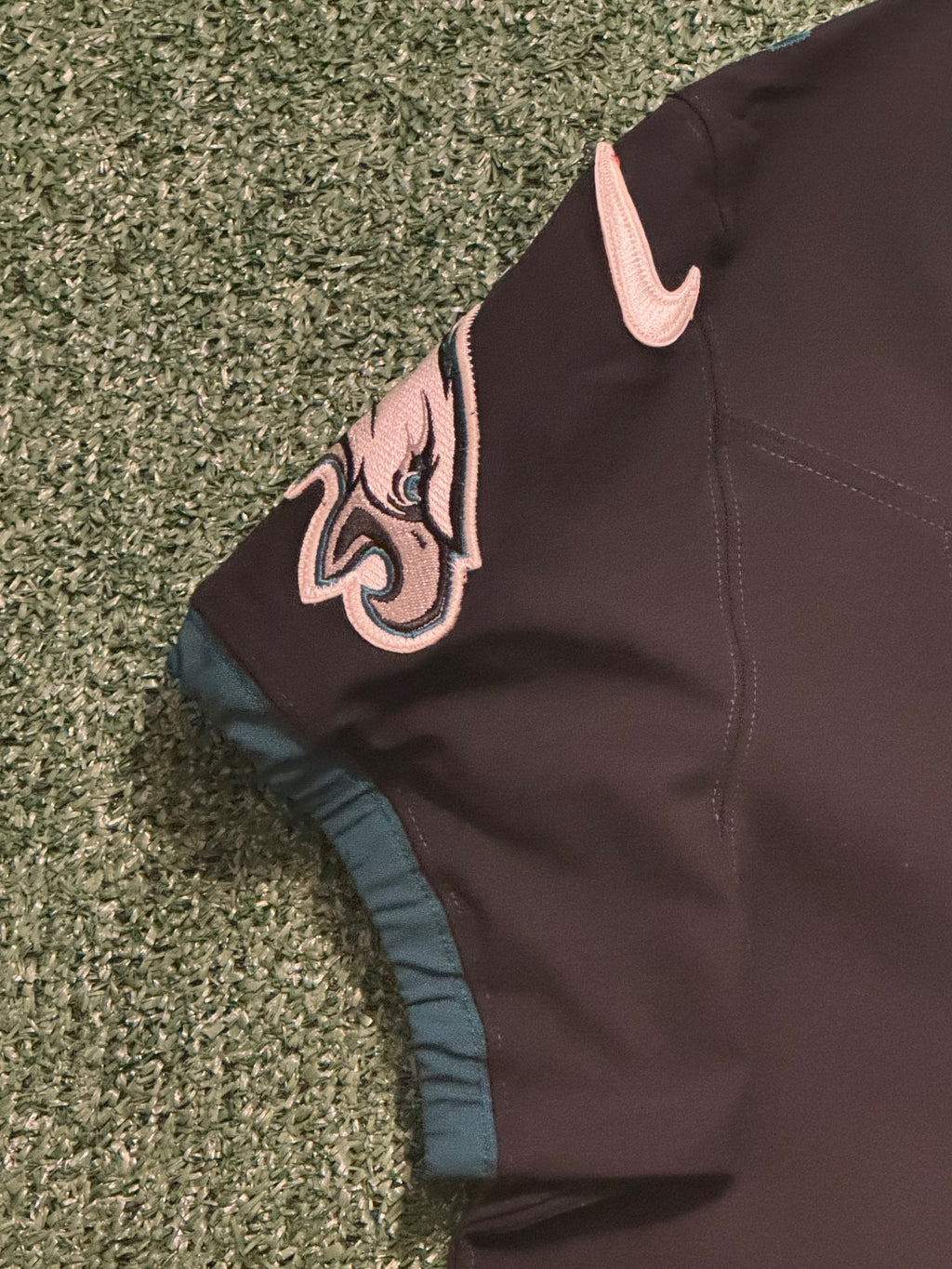 Jalen Hurts Philadelphia Eagles Jersey #1 Nike Vapor FUSE Elite Black size 44 (Large) NFL