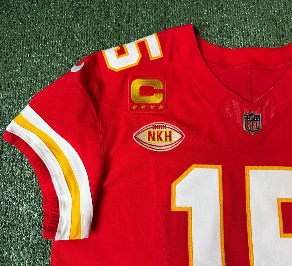 Patrick Mahomes Kansas City Chiefs Jersey #15 Nike Vapor FUSE Elite Red Size 48 (XL) NFL