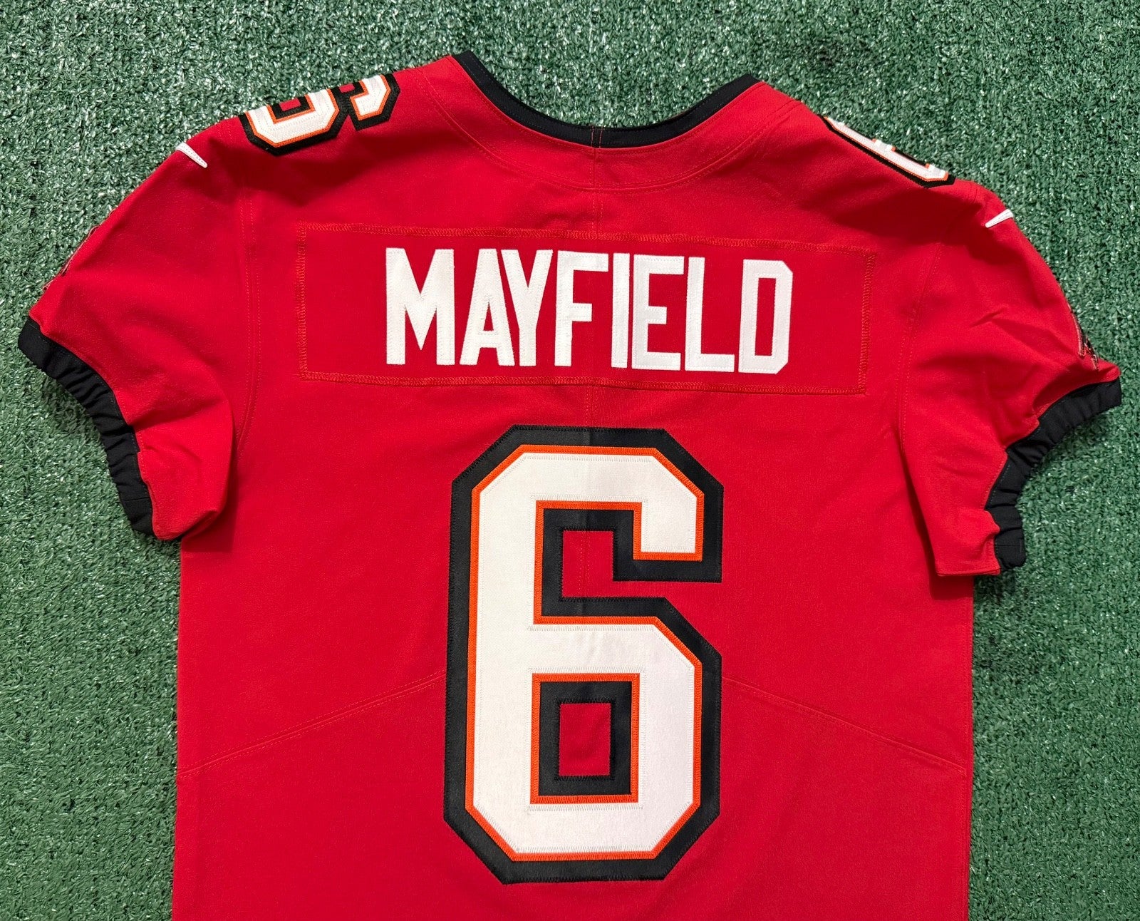 Baker Mayfield Tampa Bay Buccaneers Jersey #6 Nike Vapor Elite Red size 40 (Medium) NFL