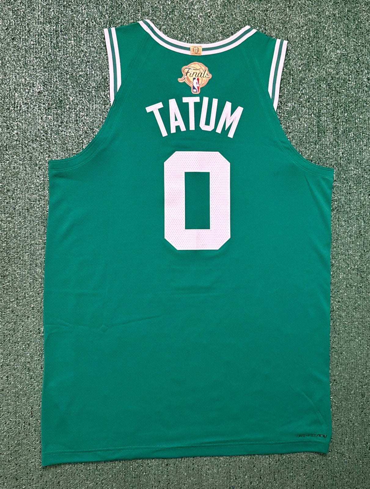 Jayson Tatum Boston Celtics Jersey #0 Nike ADV Authentic Green Size 48 (L) NBA