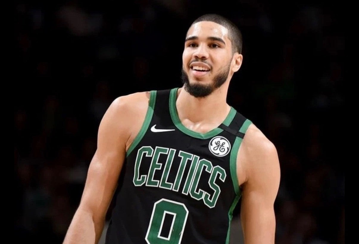 Jayson Tatum Boston Celtics Jersey #0 Nike VaporKnit Authentic Black Size 44 (M) NBA