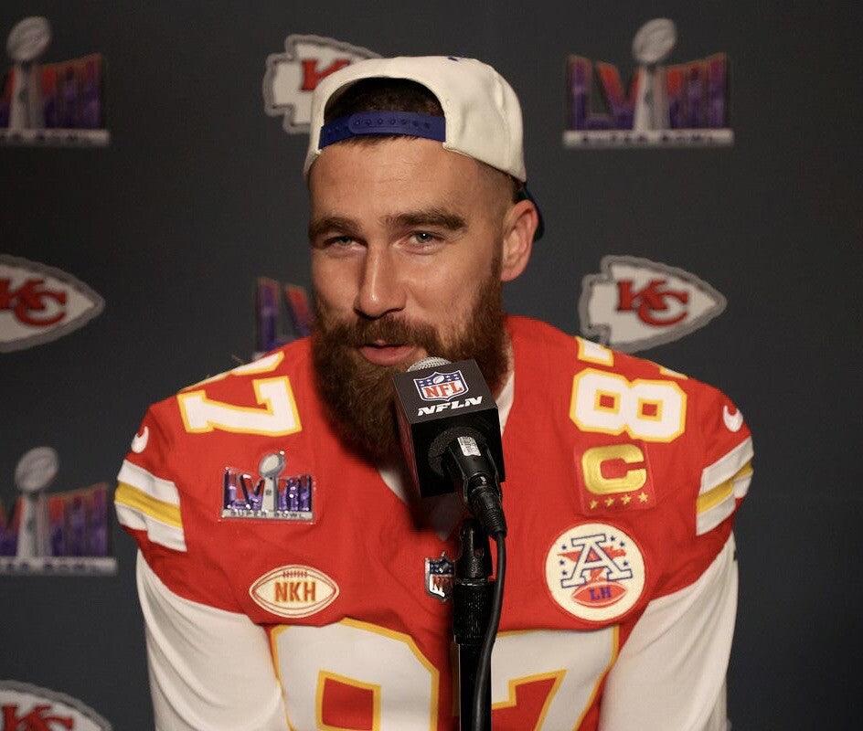 Travis Kelce Kansas City Chiefs Jersey #87 Nike Vapor Fuse Elite Red Size 48 (XL) NFL