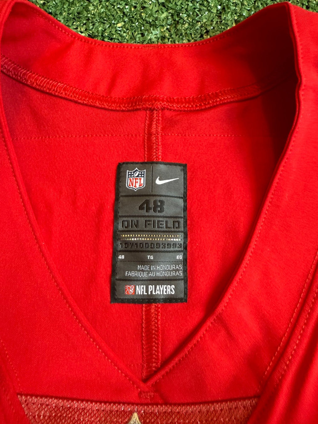 George Kittle San Francisco 49ers
Jersey #85 Nike Vapor Elite red
Size 48 (XL) NFL