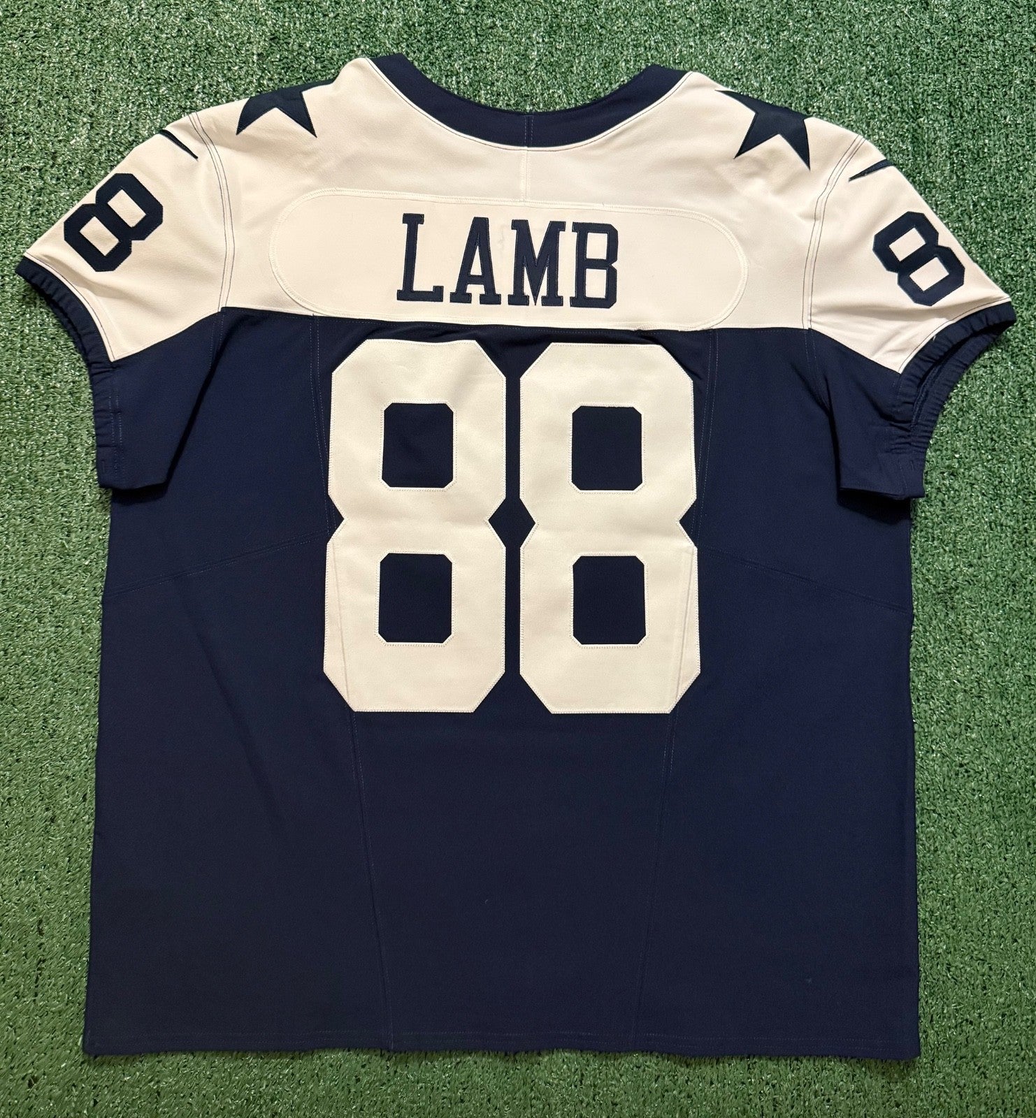 Ceedee Lamb Dallas Cowboys jersey #88 Nike Vapor FUSE Elite Navy size 48 (XL) NFL