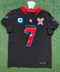 CJ Stroud Houston Texans Jersey #7 Nike Vapor Fuse Elite Navy Size 40 (M) NFL