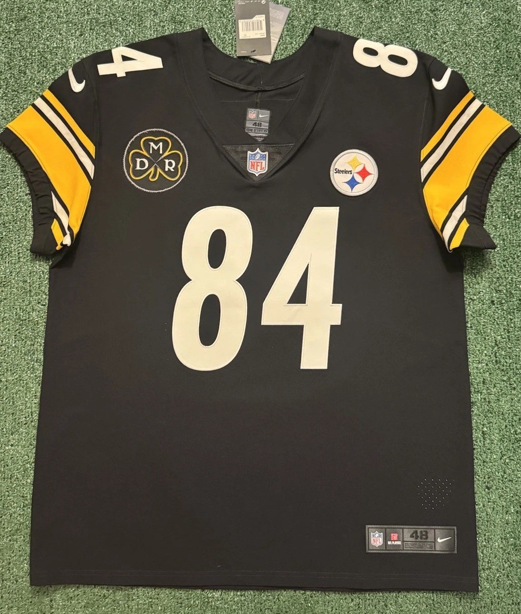 Antonio Brown Pittsburgh Steelers Jersey #84 Nike Vapor Elite Black Size 48 (XL) NFL