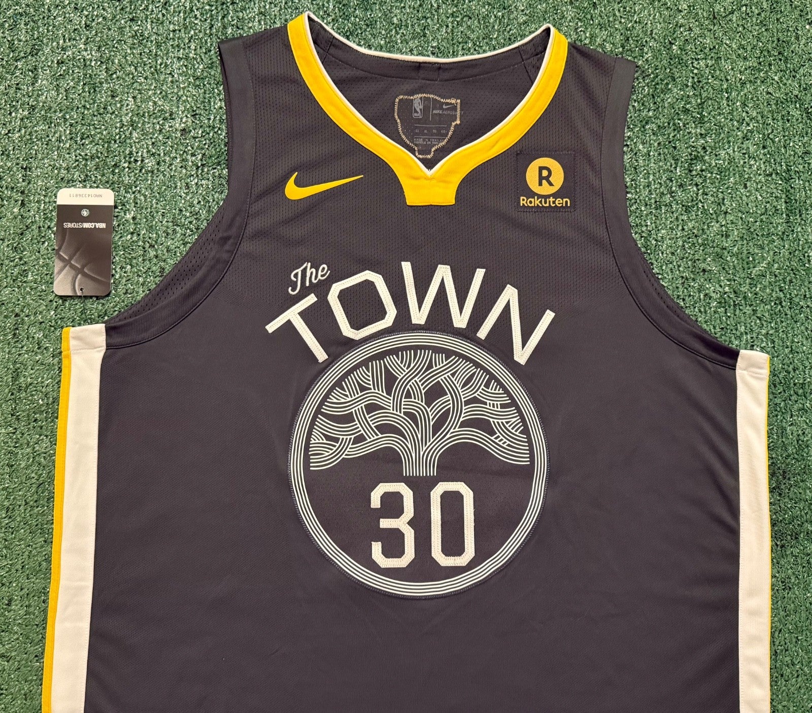 Steph Curry Golden State Warriors Jersey #30 Nike AeroSwift Authentic Gray Size 52 (XL) NBA