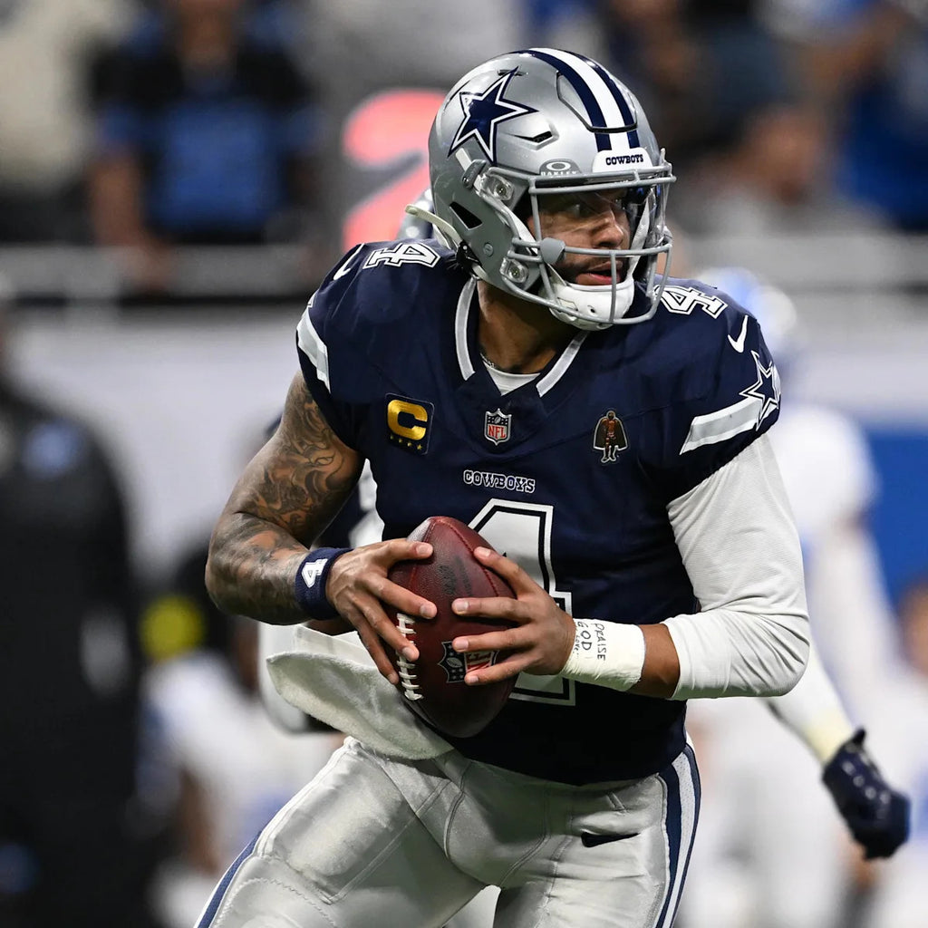 Dak Prescott Dallas Cowboys Jersey #4 Nike Vapor Fuse Elite Navy Size 40 (Medum) NFL