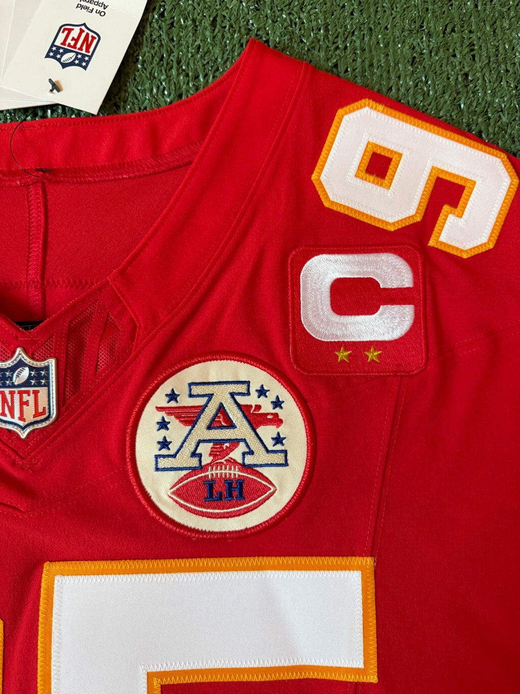 Chris Jones Kansas City Chiefs Jersey #95 Nike Vapor Fuse Elite Red Size 48 (XL) NFL