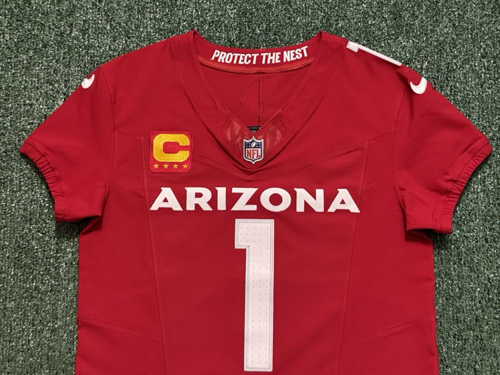 Kyler Murray Arizona Cardinals Jersey #1 Nike Vapor FUSE Elite red Size 40 (Medium) NFL