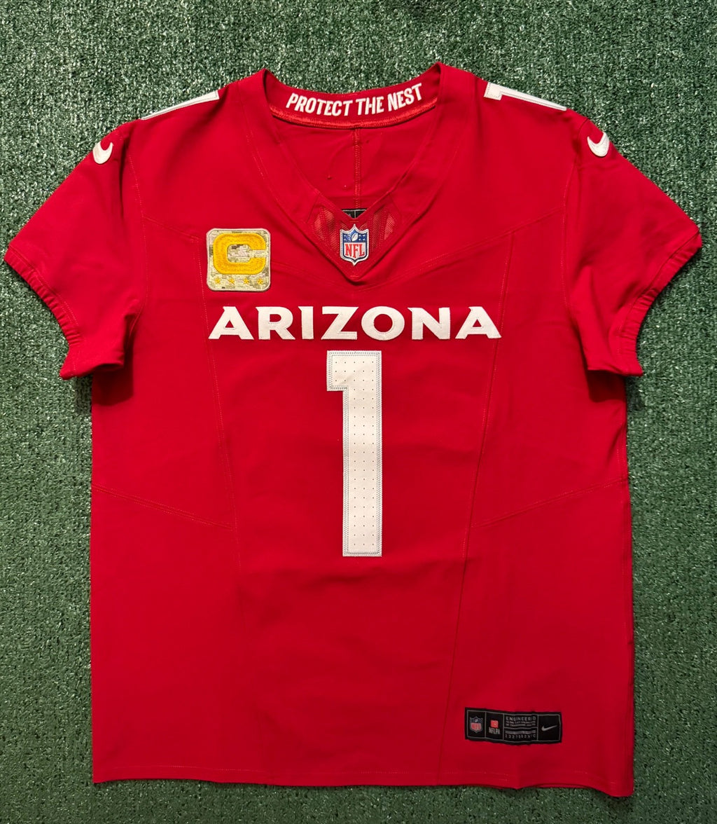 Kyler Murray Arizona Cardinals
Jersey #1 Nike Vapor FUSE Elite red Size 44 (Large) NFL