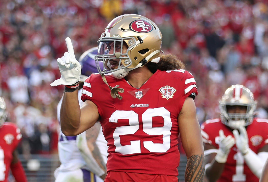 Talanoa Hufanga San Francisco 49ers Jersey #29 Nike Vapor Elite red Size 48 (XL) NFL