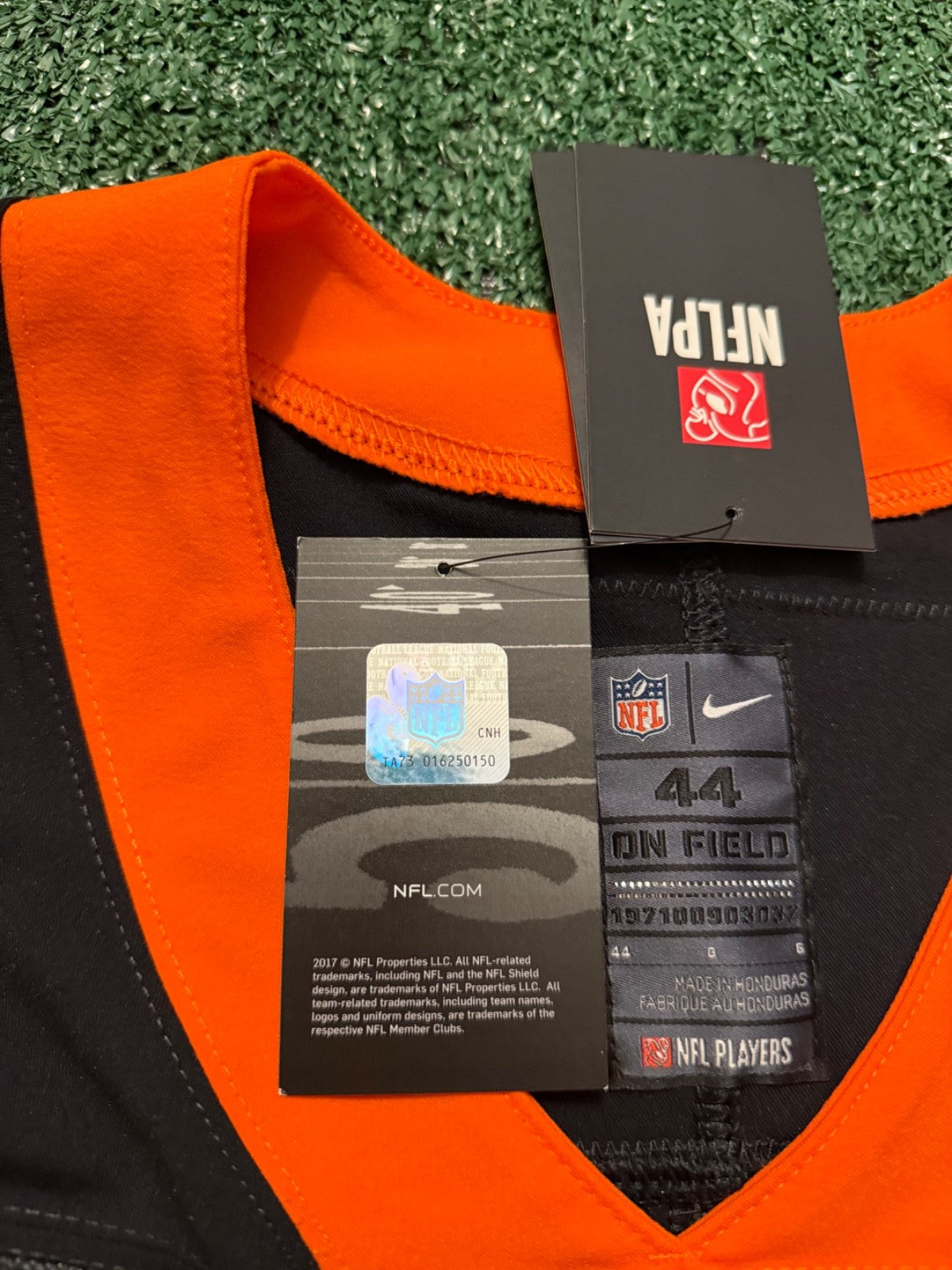 Joe Burrow Cincinnati Bengals Jersey #9 Nike Vapor Elite Black Size 44 (L) NFL