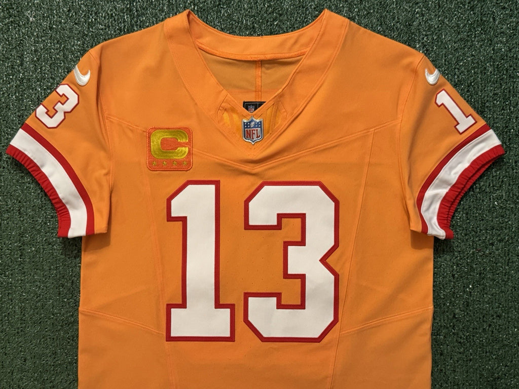 Mike Evans Tampa Bay Buccaneers Jersey #13 Nike Vapor FUSE Elite Orange Creamsicle Size 40 (Medium) NFL