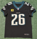 Saquon Barkley Philadelphia Eagles Jersey #26 Nike Vapor FUSE Elite Black size 40 (medium) NFL