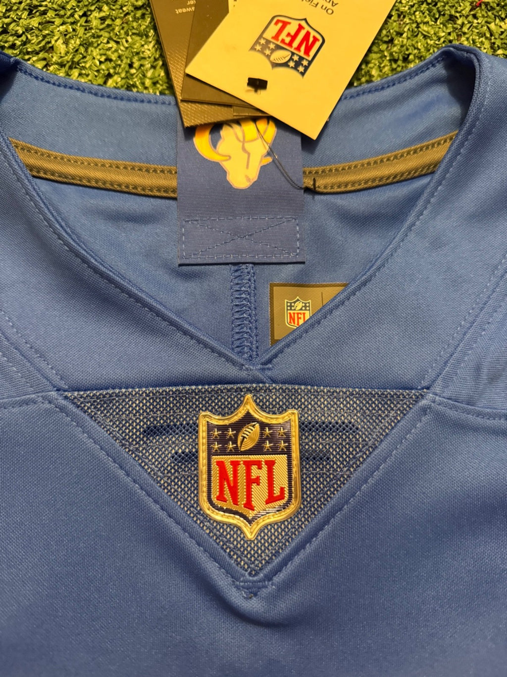 Aaron Donald Los Angeles Rams Jersey #99 Nike Vapor Limited Blue Size (Medium) NFL