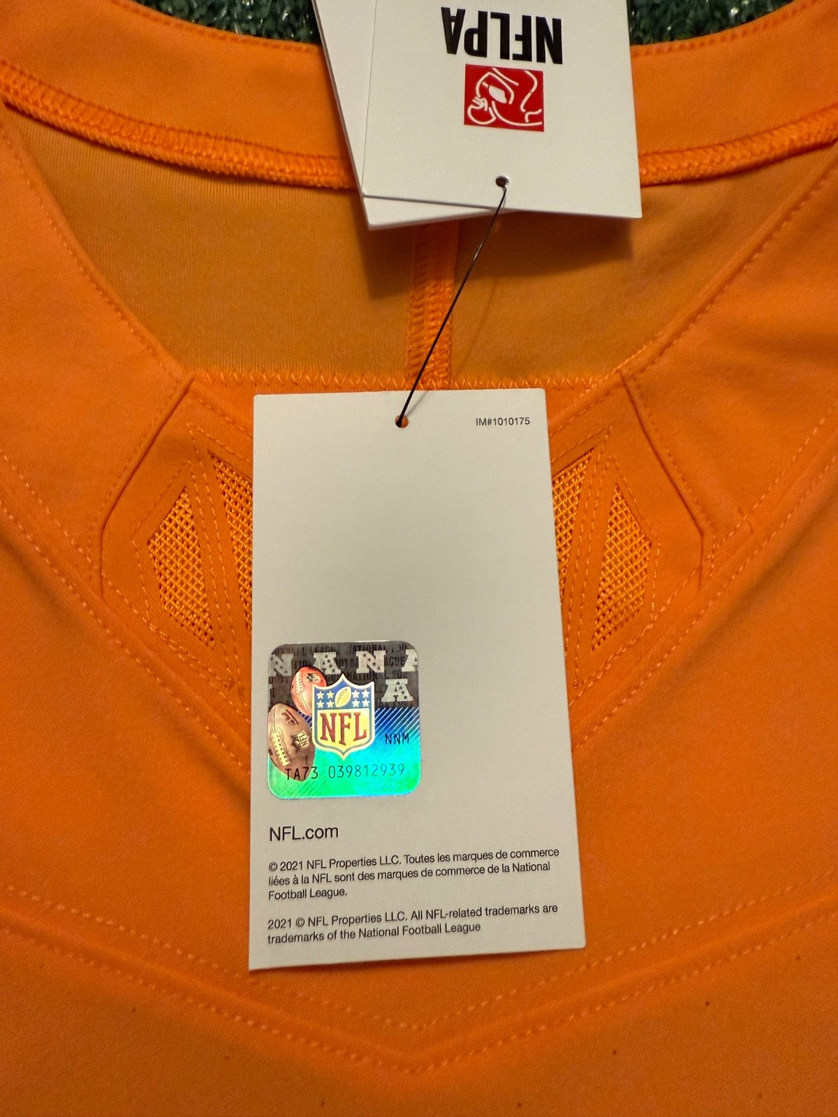 Lavonte David Tampa Bay Buccaneers Jersey #54 Nike Vapor FUSE Elite Orange Creamsicle Size 44 (Large) NFL