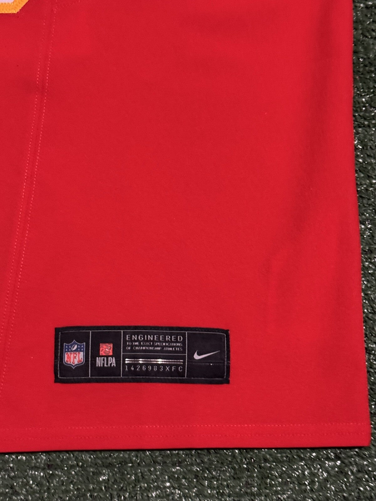 Patrick Mahomes Kansas City Chiefs Jersey #15 Nike Vapor FUSE Elite Red Size 48 (XL) NFL
