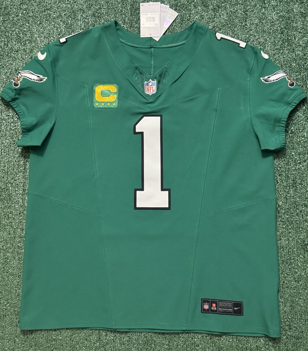 Jalen Hurts Philadelphia Eagles Jersey #1 Nike Vapor FUSE Elite Kelly Green size 48 (XL) NFL