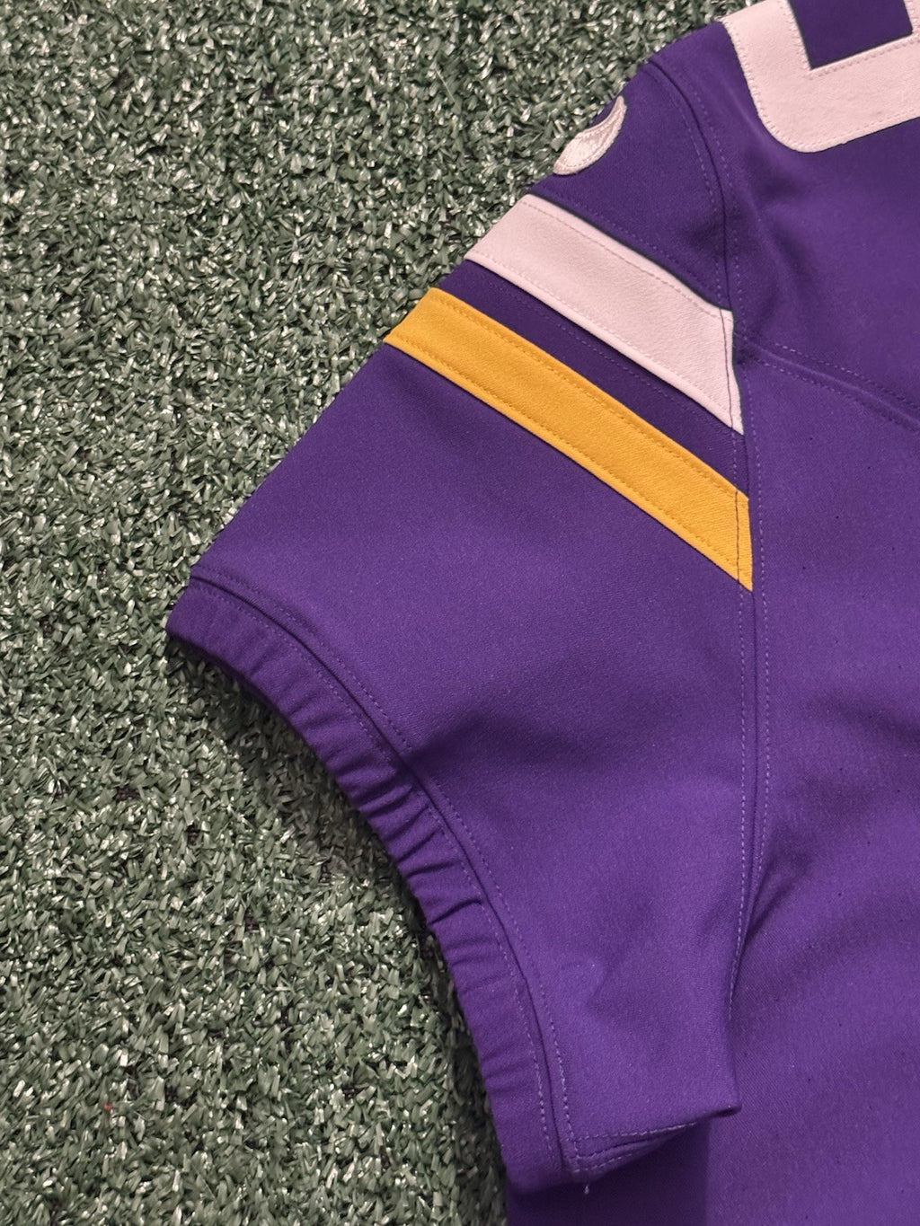 Justin Jefferson Minnesota Vikings Jersey #18 Nike Vapor FUSE Elite Purple Size 44 (Large) NFL