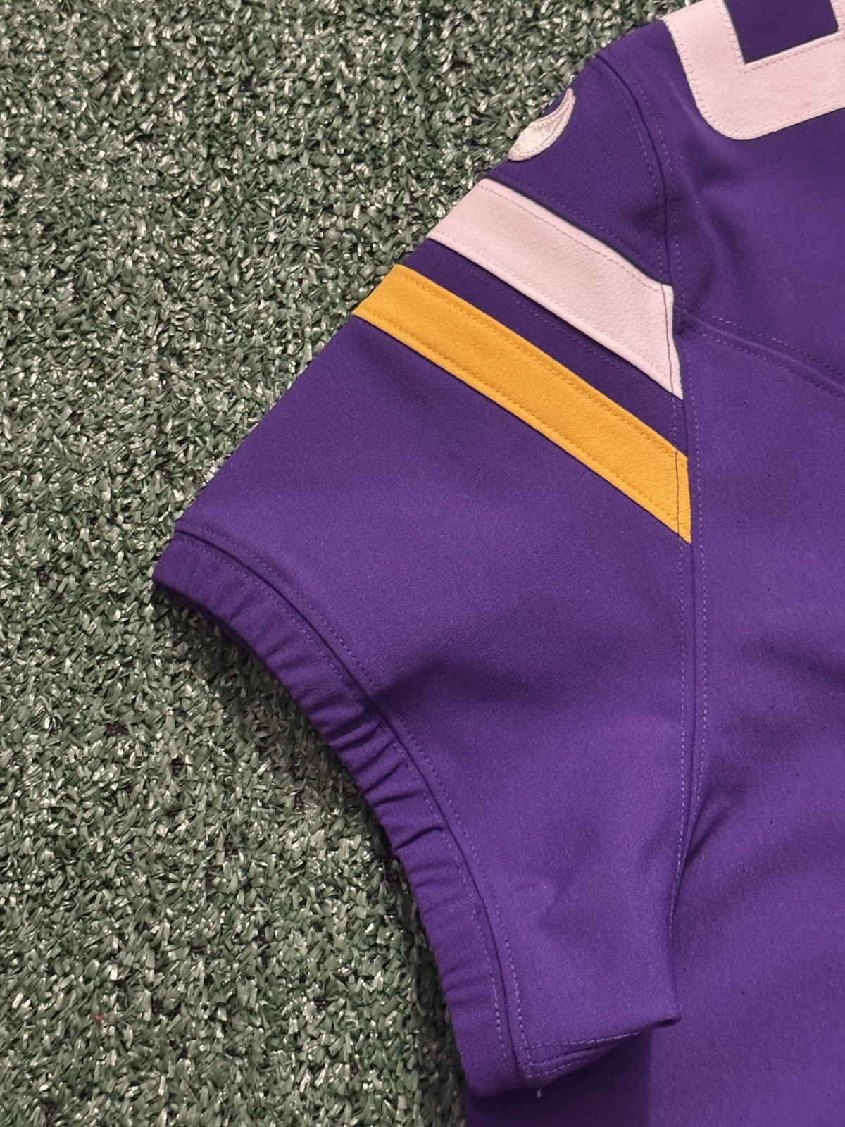 Justin Jefferson Minnesota Vikings Jersey #18 Nike Vapor FUSE Elite Purple Size 44 (Large) NFL