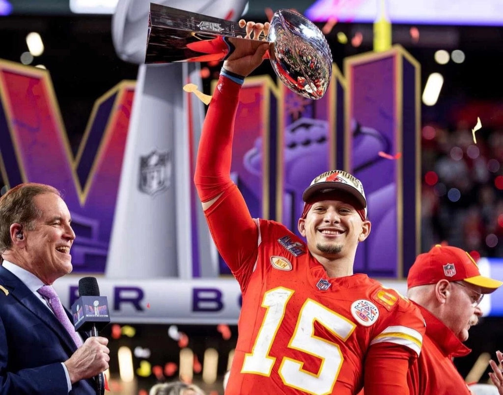 Patrick Mahomes Kansas City Chiefs Jersey #15 Nike Vapor FUSE Elite Red Size 52 (XXL) NFL