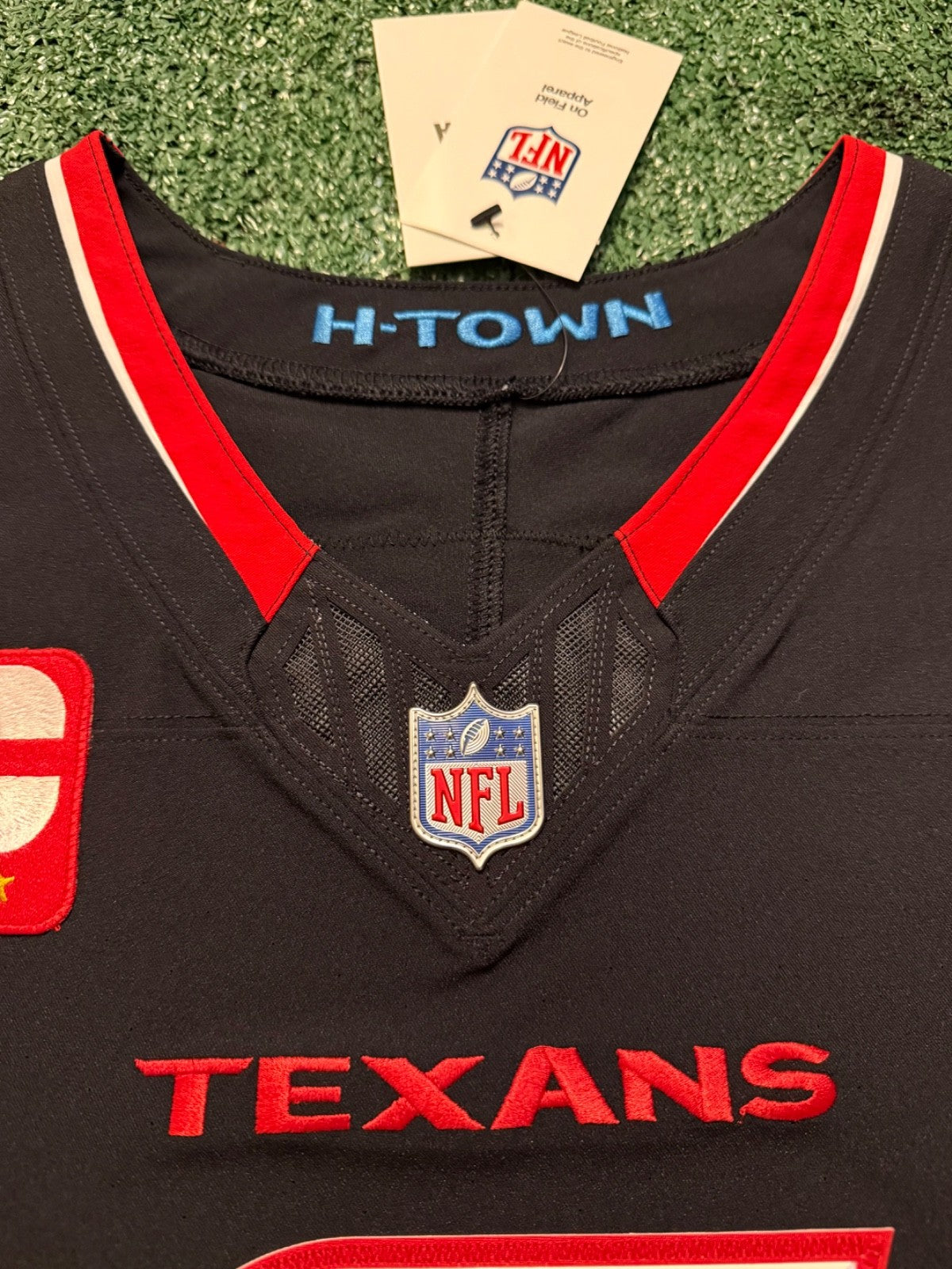 CJ Stroud Houston Texans Jersey #7 Nike Vapor Fuse Elite Navy Size 40 (M) NFL