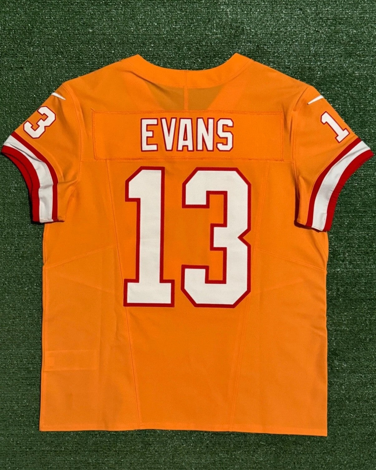 Mike Evans Tampa Bay Buccaneers Jersey #13 Nike Vapor FUSE Elite Orange Creamsicle Size 44 (Large) NFL