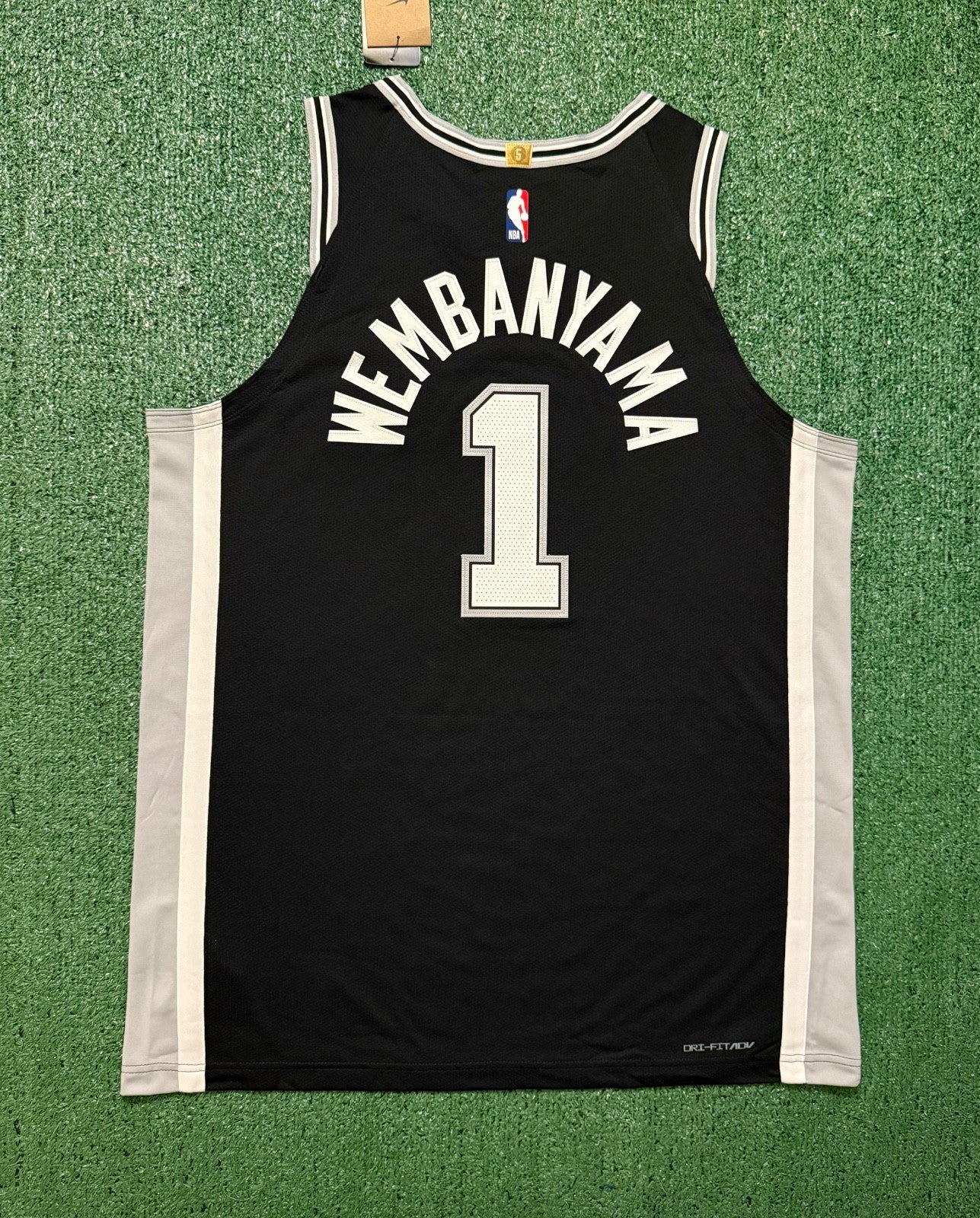 Victor Wembanyama San Antonio Spurs Jersey #1 Nike ADV Authentic White Size 52 (XL) NBA