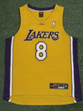 Kobe Bryant Los Angeles Lakers Jersey #8 Nike Authentic Gold Size 44 (L) NBA