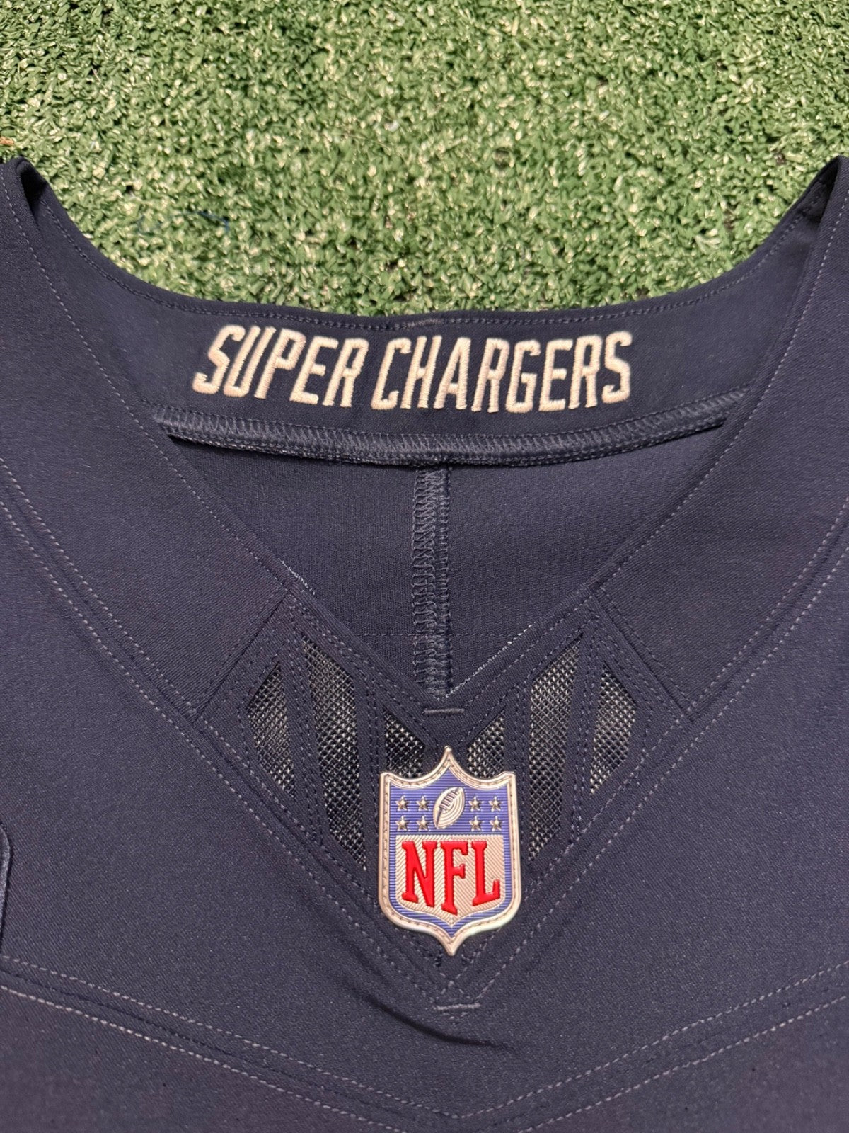 Justin Herbert Los Angeles Chargers Jersey #10 Nike Vapor Fuse Elite Navy Size 48 (XL) NFL