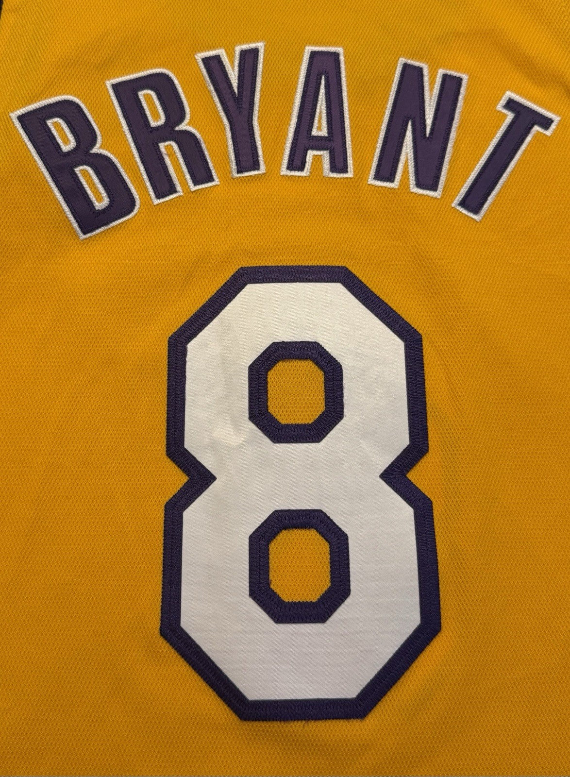 Kobe Bryant Los Angeles Lakers Jersey #24 Mitchell & Ness Authentic Gold Size 44 (L) NBA